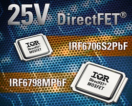 IRF6706S2PbF 和 IRF6798MPbF
