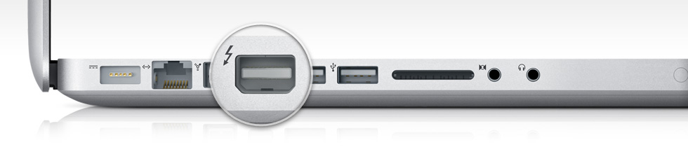 Thunderbolt現配備于全新 MacBook Air、MacBook Pro、iMac 和 Mac mini 之上