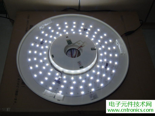 高端大氣上檔次！智能遙控調光LED吸頂燈拆解