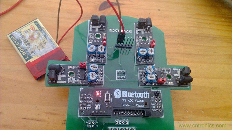 牛人力作！PCB版藍牙智能小車DIY