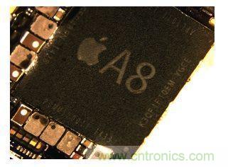 圖3 蘋(píng)果iPhone 6主板核心:A8處理器