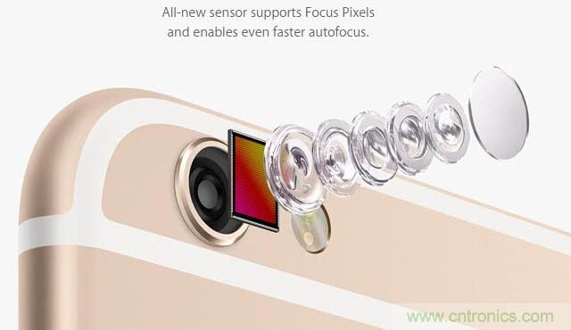 iPhone 6s告別800萬像素,探秘新攝像頭“1.22微米像素”