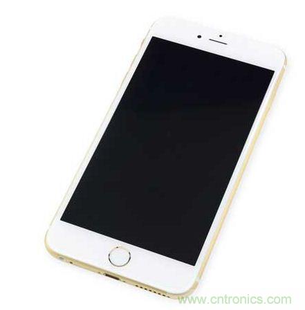 iPhone 6 Plus采用了大量新技術，包括由TSMC代工的蘋果A8 SoC。（來源：iFixit）