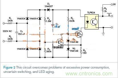 新一代LED光耦電路設(shè)計(jì)，改進(jìn)老化和能耗