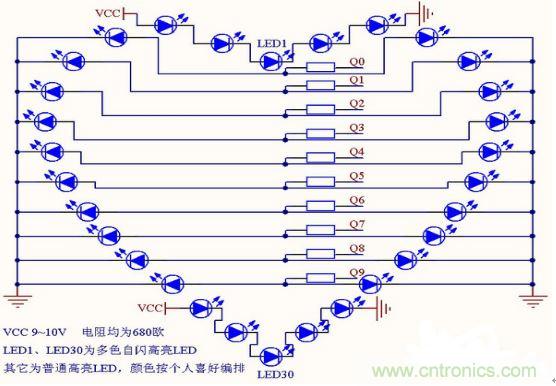 零基礎(chǔ)小白也可以做的愛心彩燈,送給心愛的Ta