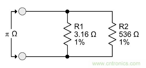 πΩ,1/(2π),eΩ等非標(biāo)準(zhǔn)電阻有哪些"妙用"？