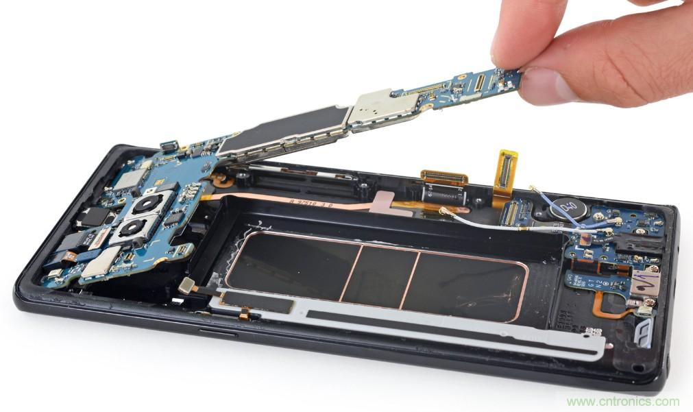 三星Note 8拆解，模塊化+分離式設計成趨勢？