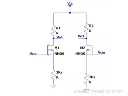 關于差分輸入電路和共模信號，差模信號關系的理解