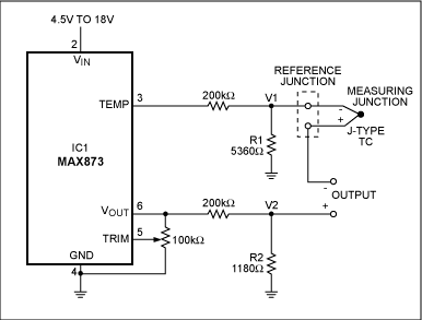 如何利用電壓基準補償熱電偶冷端？