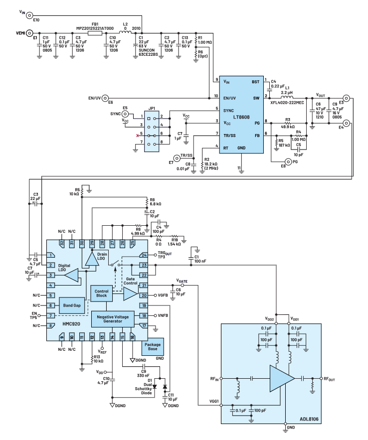 偏置時序全解析:避免pHEMT射頻放大器損壞的關鍵技巧 偏置時序全解析:避免pHEMT射頻放大器損壞的關鍵技巧